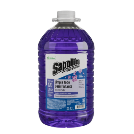 Limpiatodo Lavanda Profesional 4.2 litros Sapolio