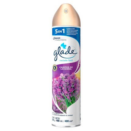 Ambientador Spray Glade Campos de Lavanda 400 ml
