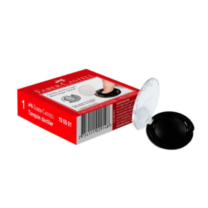 Tampon Huella Negro Faber Castell