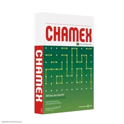 Papel Bond Fotocopia A4 80 Gr Paquete X 500h Chamex