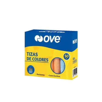 Tiza Colores Para Pizarra (Ca X 50) * Ove*