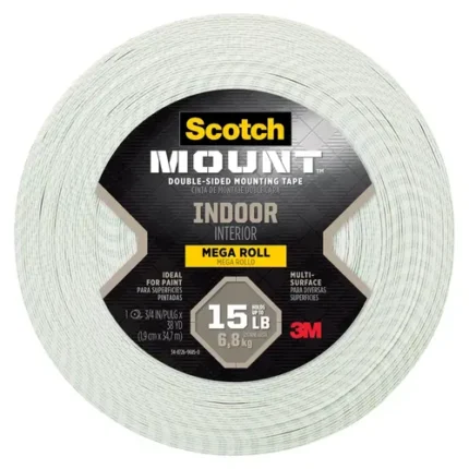 Cinta Doble Contacto Interior 3m 3/4" X 34.7m